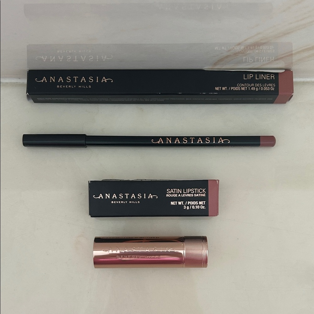 Anastasia Beverly Hills Dusty Rose Lip Bundle
